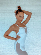 White Transparency Jumpsuit