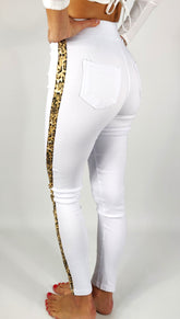 Only XL & XXL White jean jegging