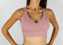 Only XS/S - Super push up pale pink sportive bra