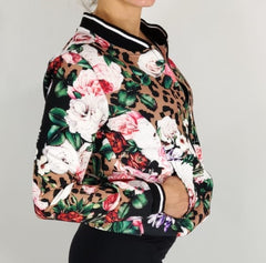 Animal Flowers bomber