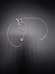 Invisible Necklace with real Swarovski® Crystal