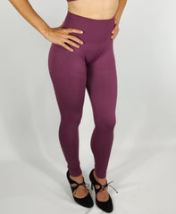 Only M&L - Legging sans couture rose pâle