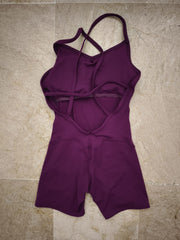 Only size S/M - Purple short Jumpsuit