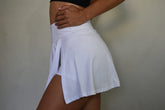 White open skirt
