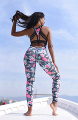 Only Sizes S and S/M - Flowered Jumpsuit