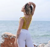 Sizes M and L - White & Black VIP Brocade Legging