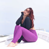 Pink & Black VIP Brocade Legging