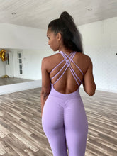 Size M - Sportive Lila Jumpsuit