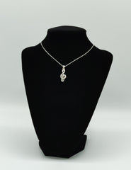 Treble clef silver necklace β sterling silver 925