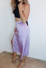 Lilac long skirt
