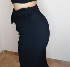 Black dressy jegging