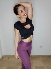 Only S - Grape/Mauve soft Legging