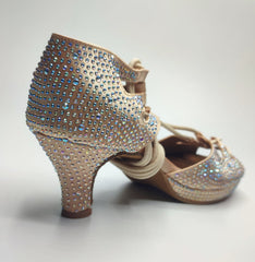 Size 39.5 - Stones Nude Shoe