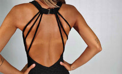 Sólo tallas XS y M/L - Mono Brocado Negro