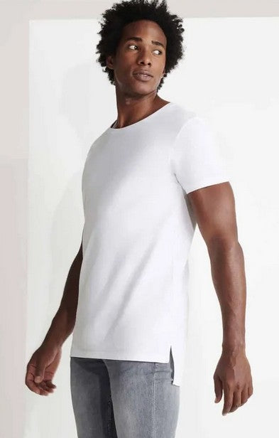 White special lenght t-shirt