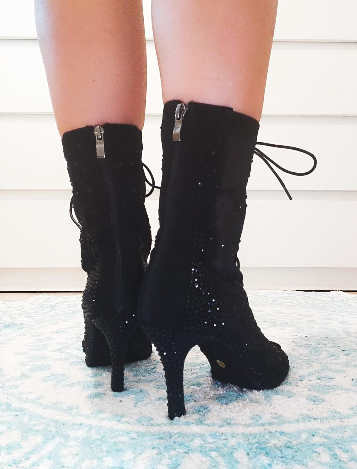 Size 40 - Shiny Black Boots