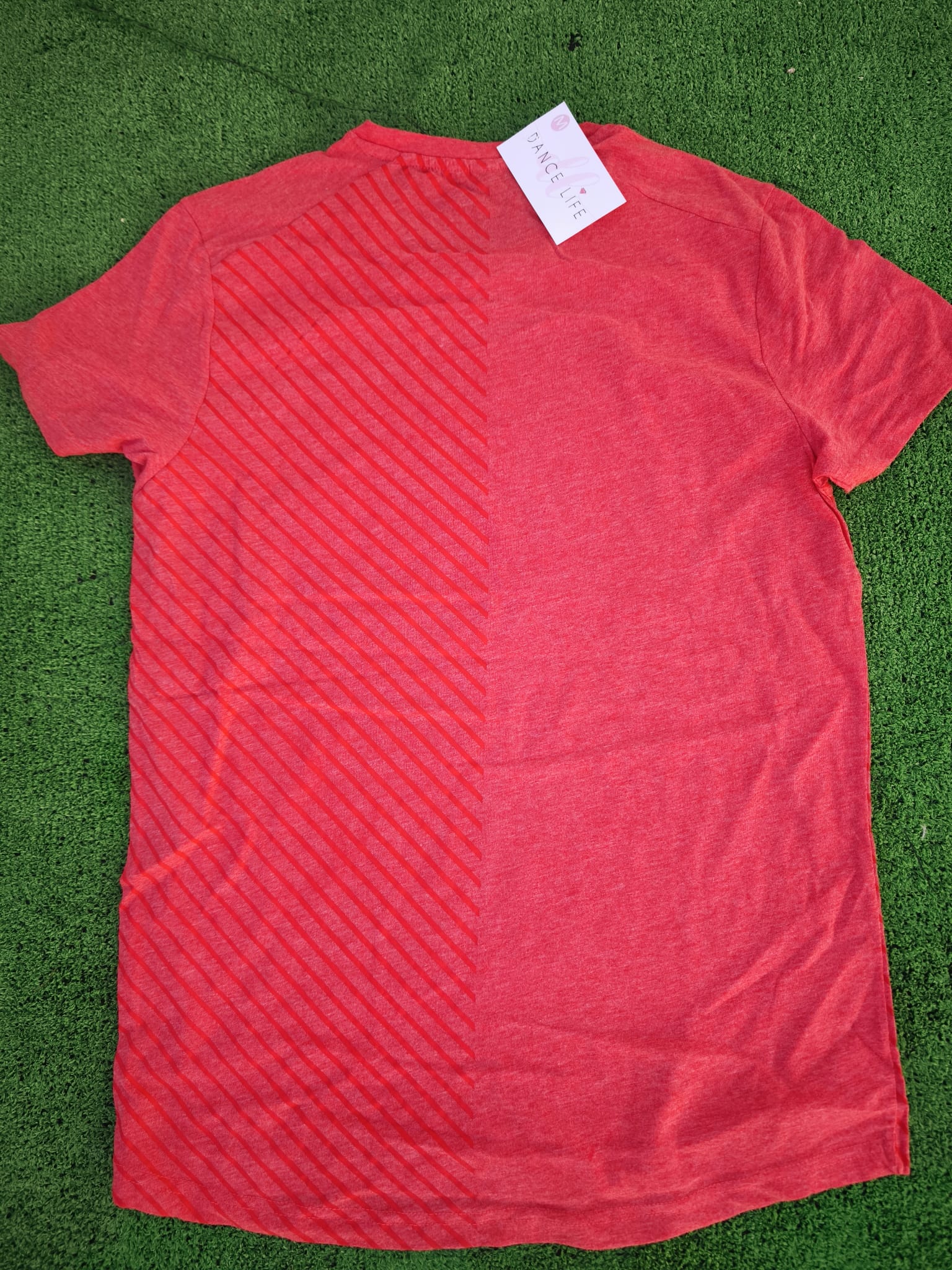 Red stripes T-shirt