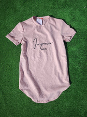 Paris extra quality special large light pink T-shirt