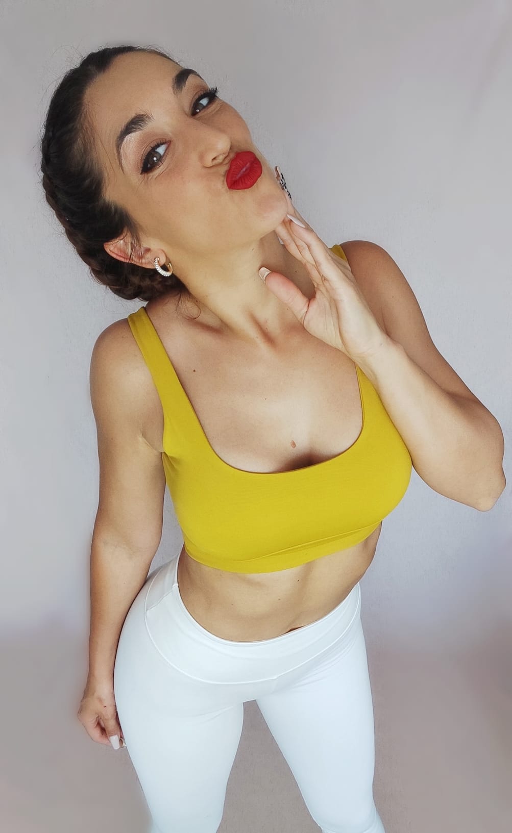 Only S - Mustard super top