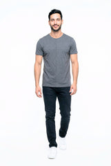 Grey stripes T-shirt