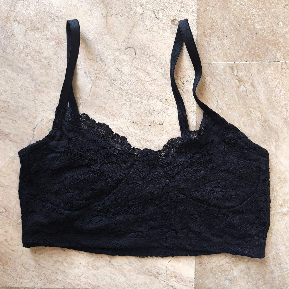 Black Top Bralette