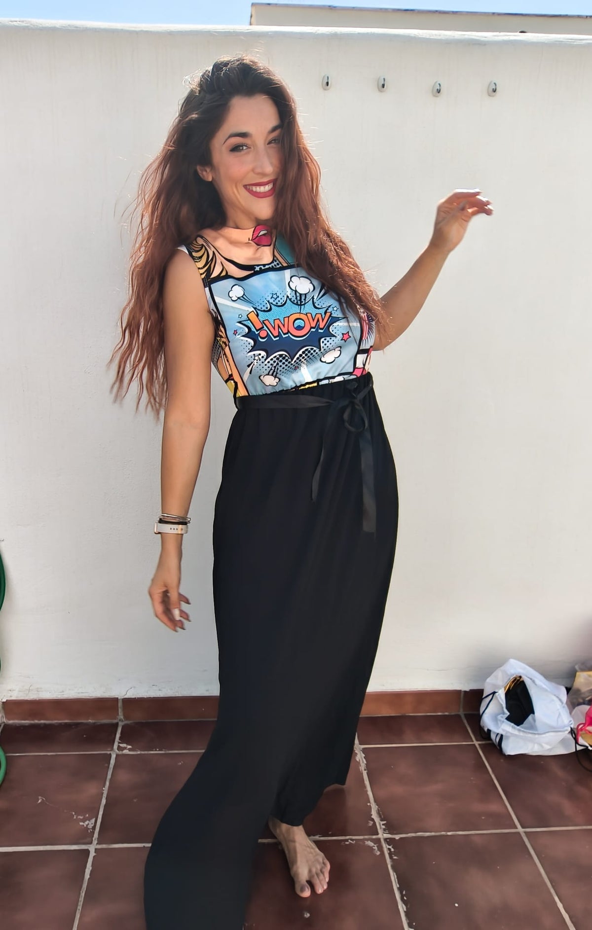 Robe Paris Rose