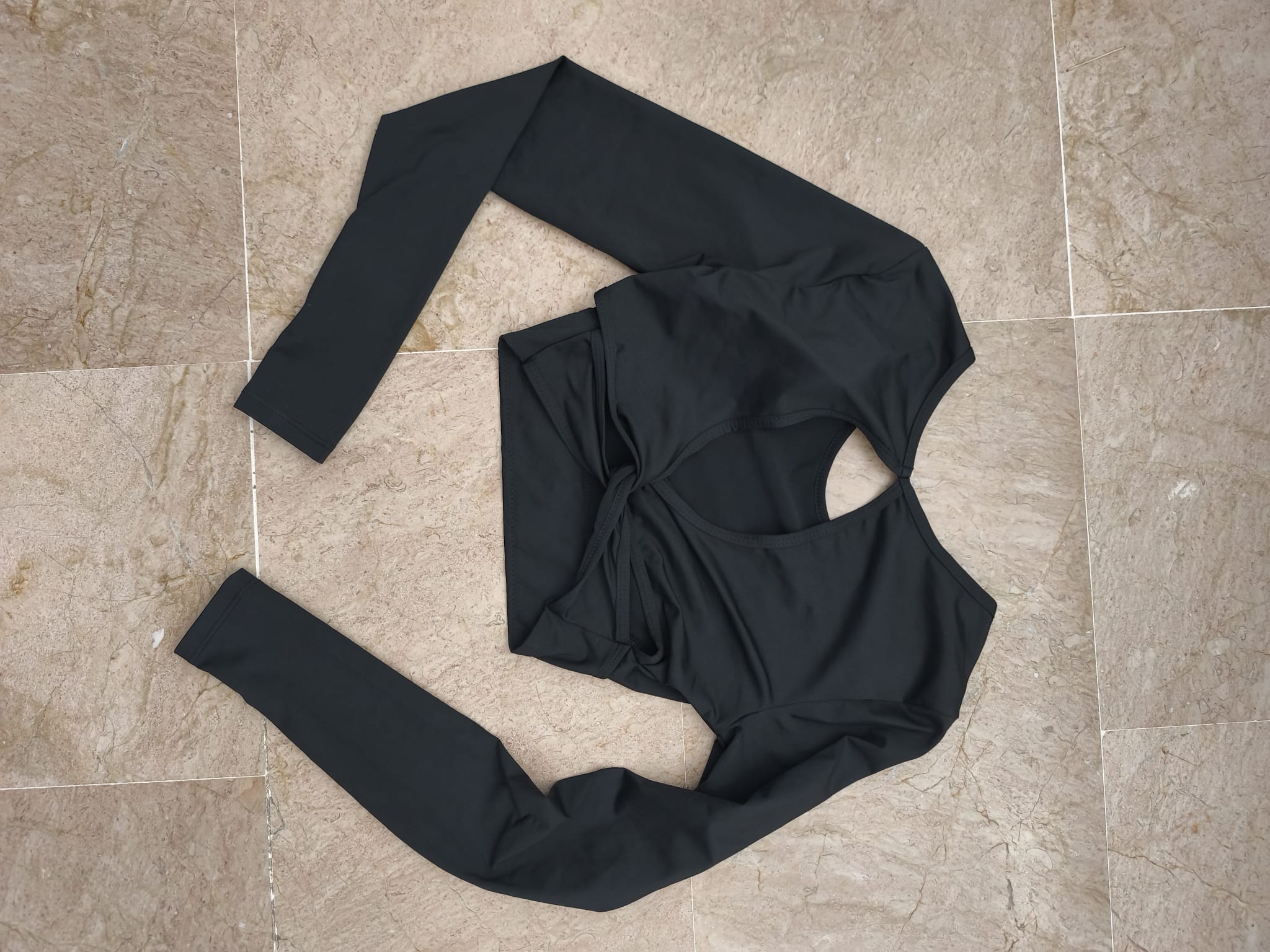 Cute Black long sleeve top
