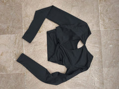 Cute Black long sleeve top
