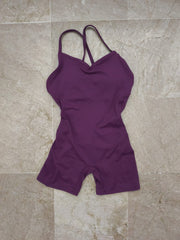 Only size S/M - Purple short Jumpsuit