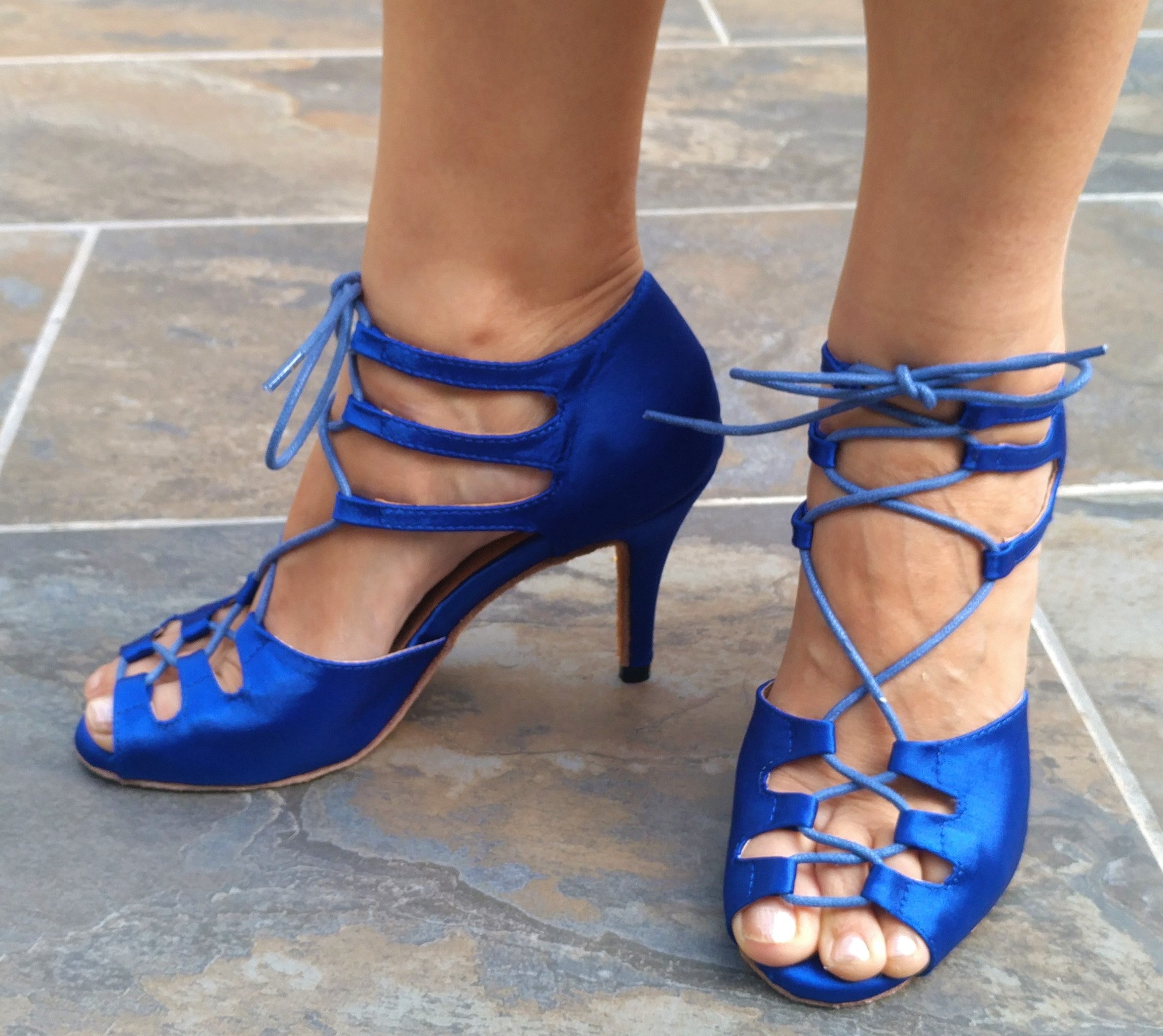 Tailles 38 &amp; 40 - Bleu Chaussure