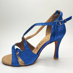 Talla 38-39 - Zapato azul brillante