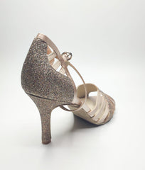 Size 40 - Sparkly nude shoe
