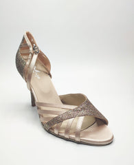 Size 40 - Sparkly nude shoe